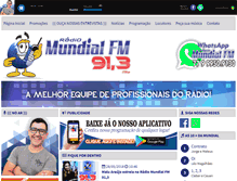 Tablet Screenshot of mundial91.com.br